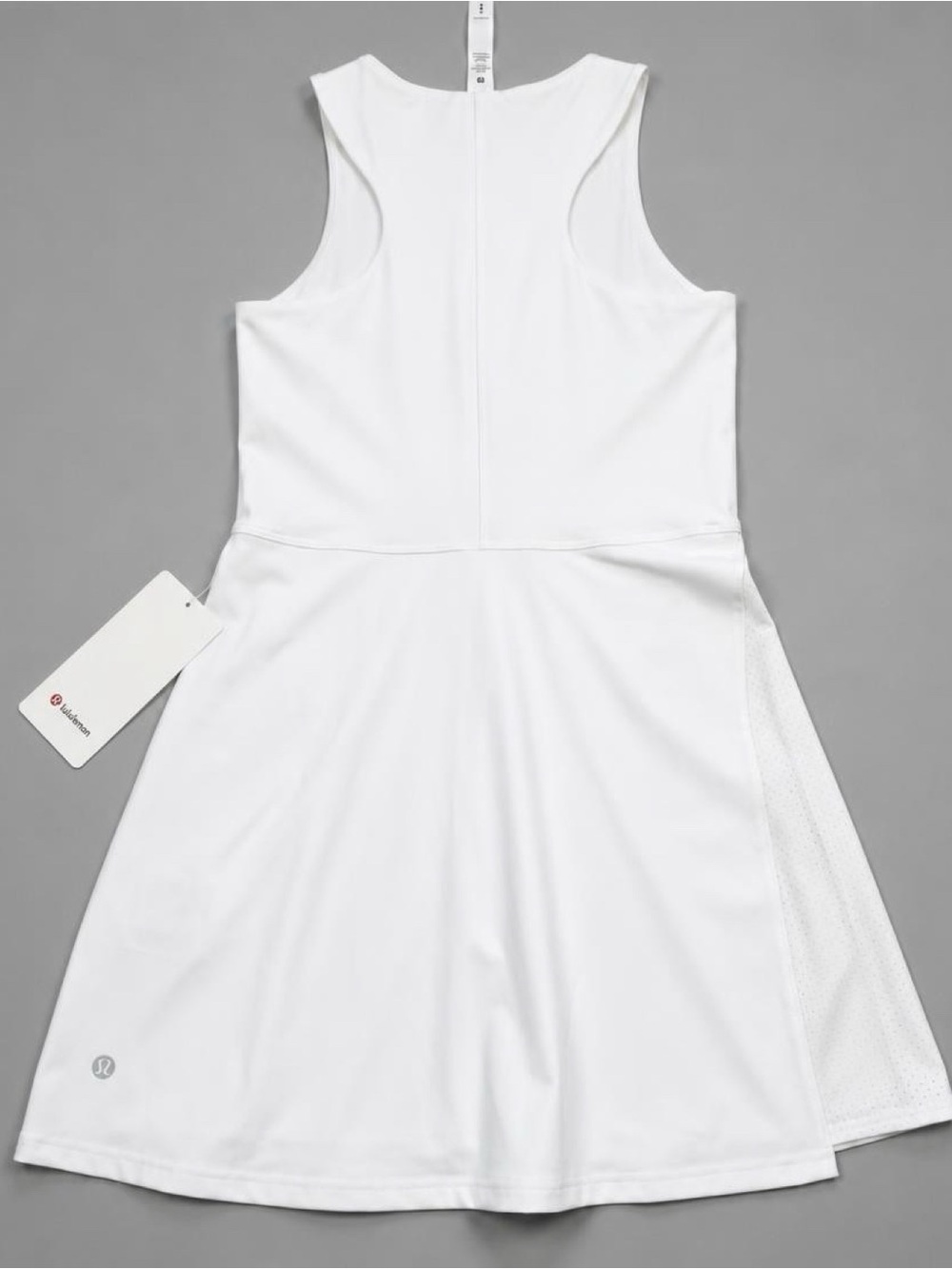Lululemon NWT Sleeveless White Pleated Skirt Dress - Picture 4 of 8